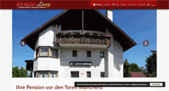 Desktop Screenshot of pension-lenz.de